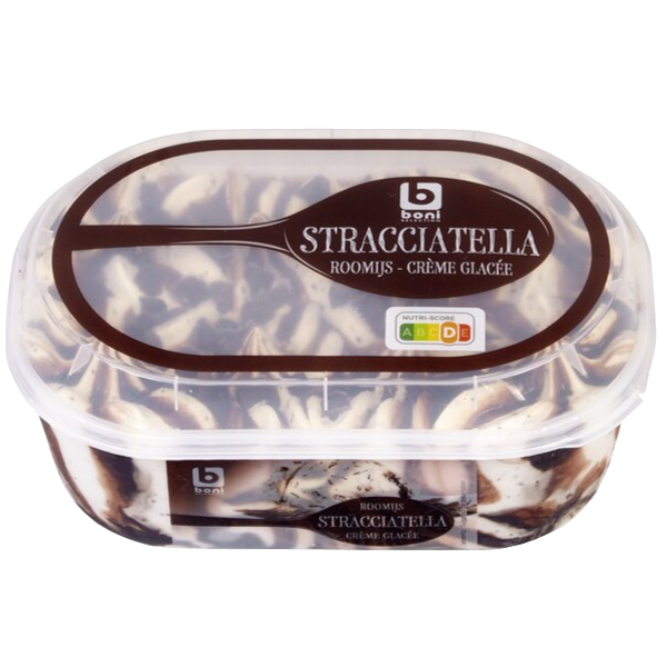 Stracciatella-Eis