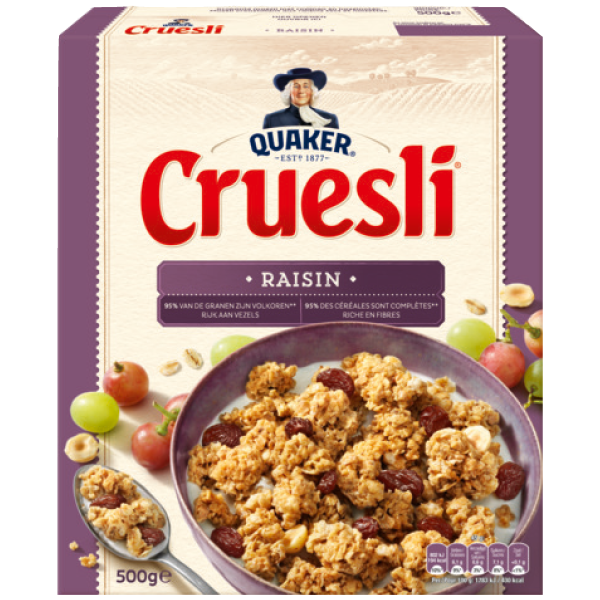 Cruesli raisin