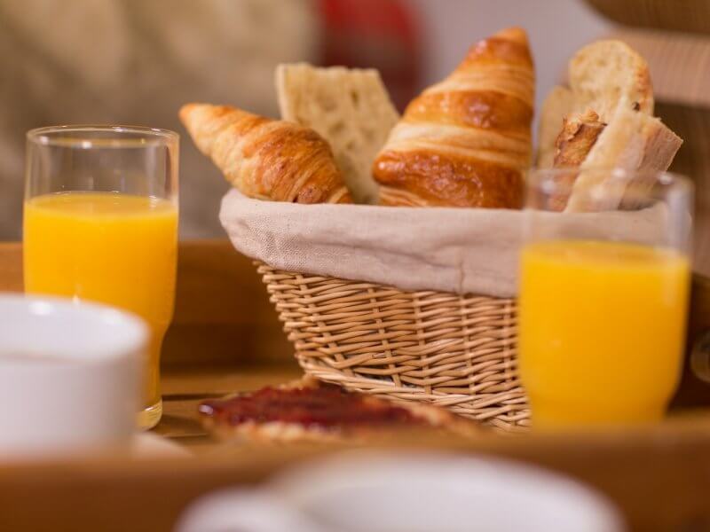 Pâtisserie française Petit déjeuner