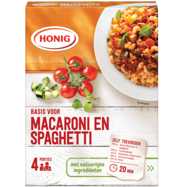 Mélange de macaronis et de spaghettis